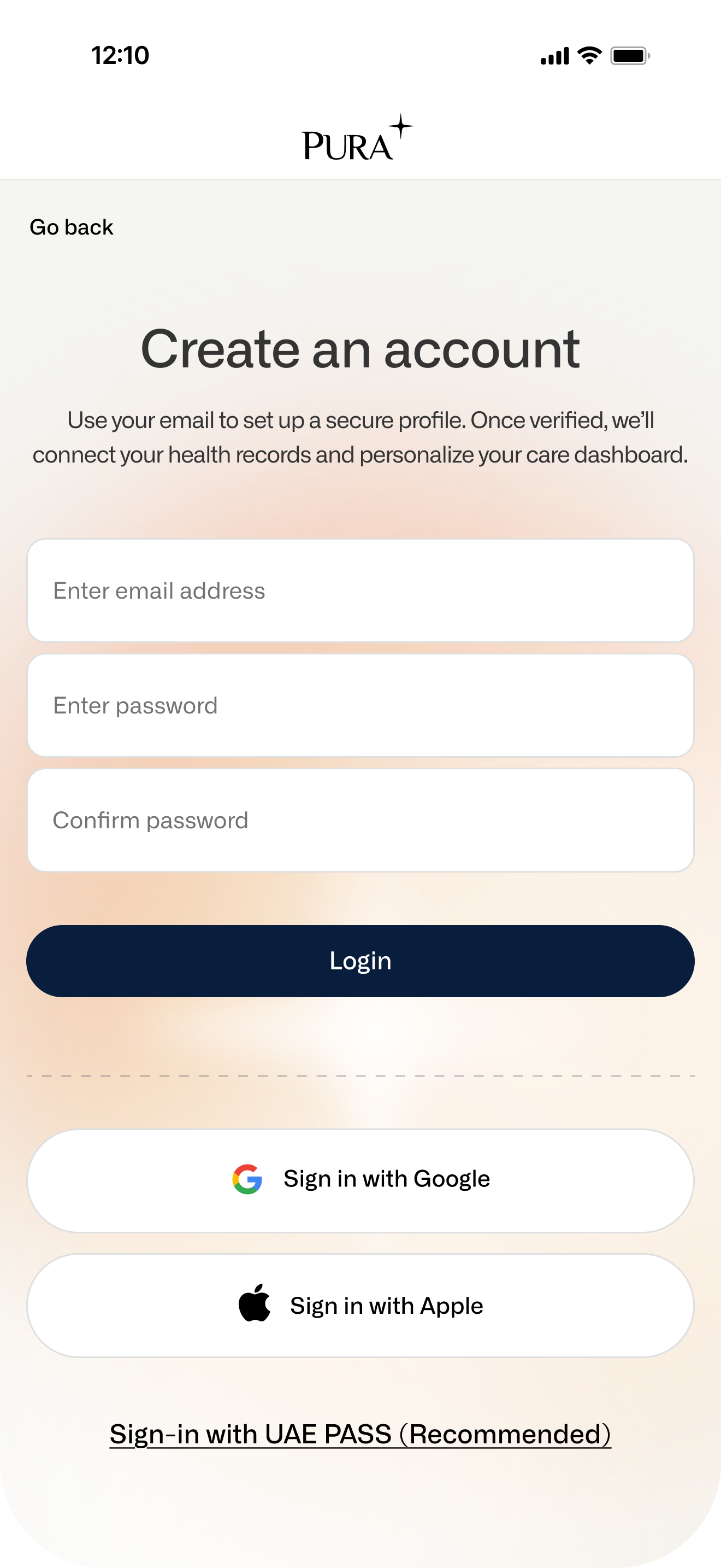 Other Sign-In Options